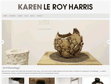 Tablet Screenshot of karenleroyharris.com